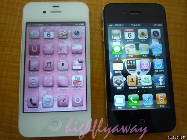 真假白色iphone4!? 換殼原廠比較分享