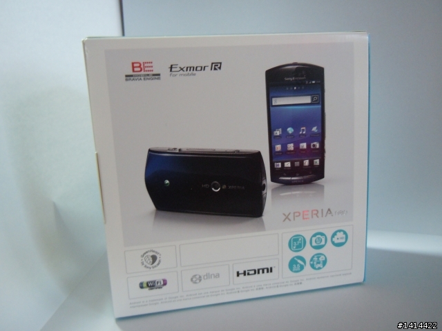 [開箱]藍色 Xperia Neo :)