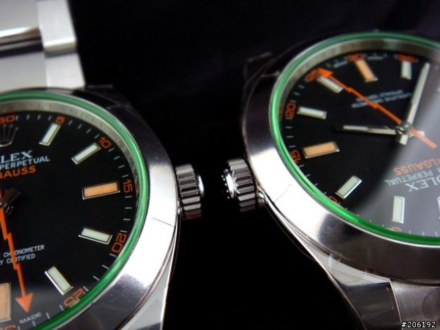 【開箱】Rolex  116400GV 綠玻璃 (圖多)