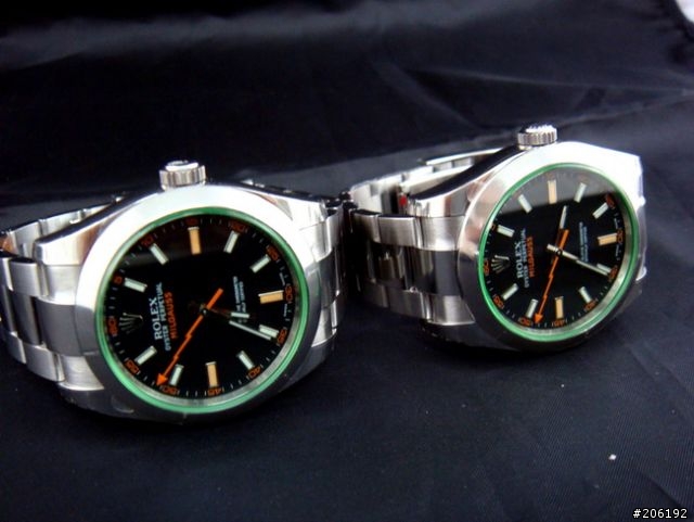 【開箱】Rolex  116400GV 綠玻璃 (圖多)