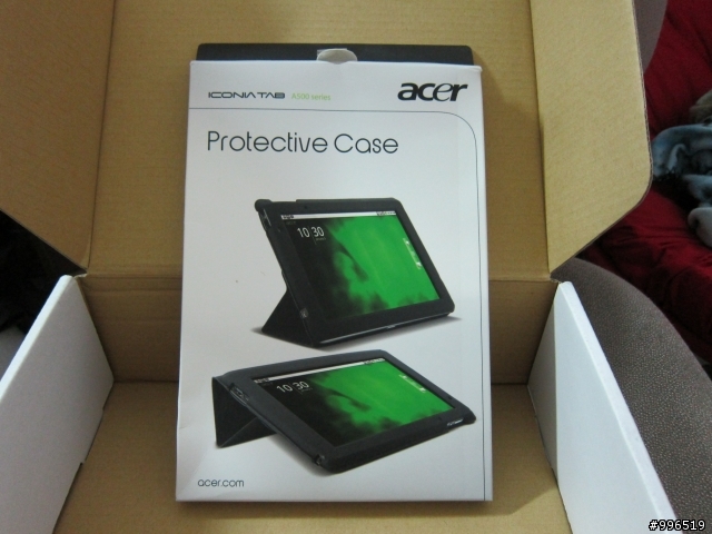 Acer A500原廠專用皮套開箱!!