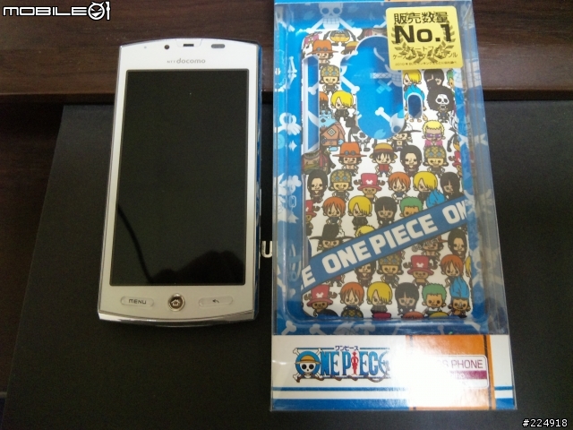 Sharp SH-12C ONEPIECE 保護殼開箱