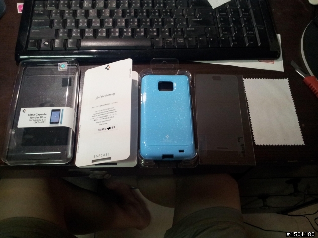 SII i9100  SGP Ultra Capsule水藍色CASE分享