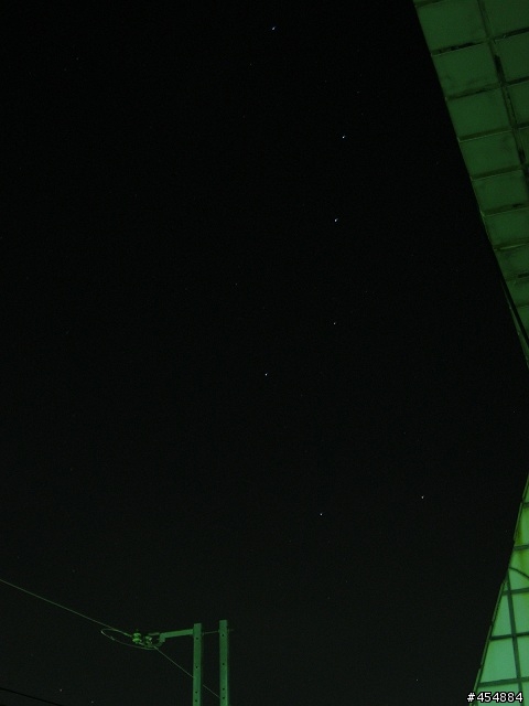 晚上無聊拍星星(北斗七星)