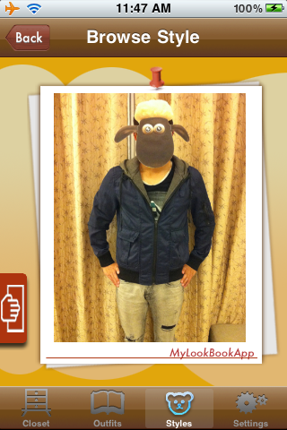 我的第一個iPhone app: MyLookBook lite 免費, 歡迎大家試用哦!