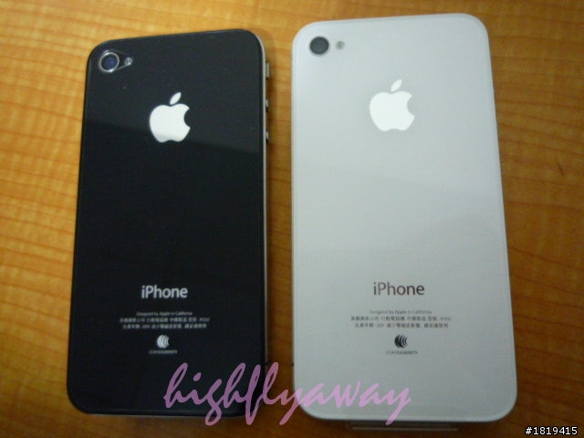真假白色iphone4!? 換殼原廠比較分享