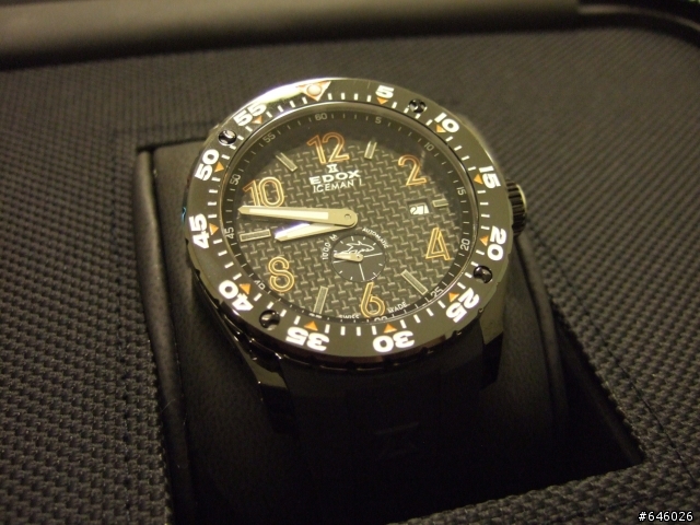 [開箱]EDOX ICEMAN(好冷的人)