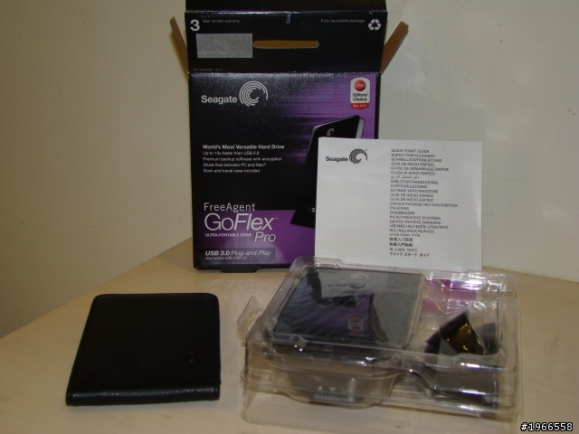 [開箱] Seagate GoFlex Pro 750G