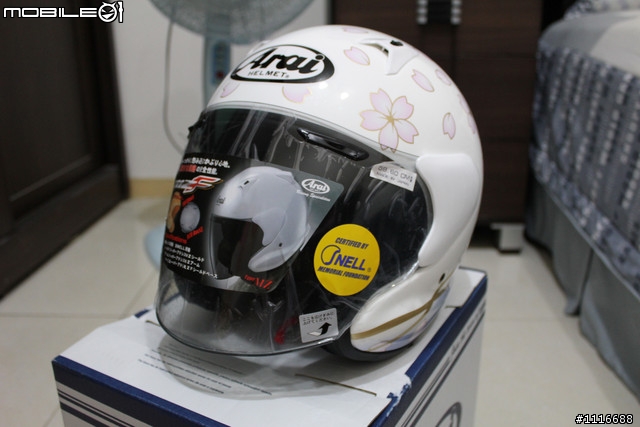 開箱文之ARAI MZ-F 限量SAKURA