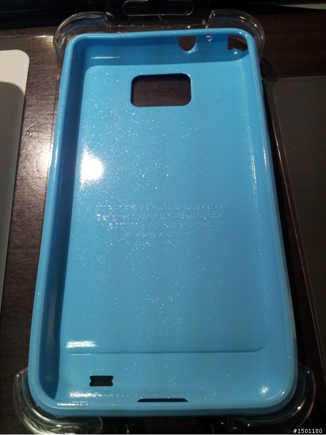 SII i9100  SGP Ultra Capsule水藍色CASE分享