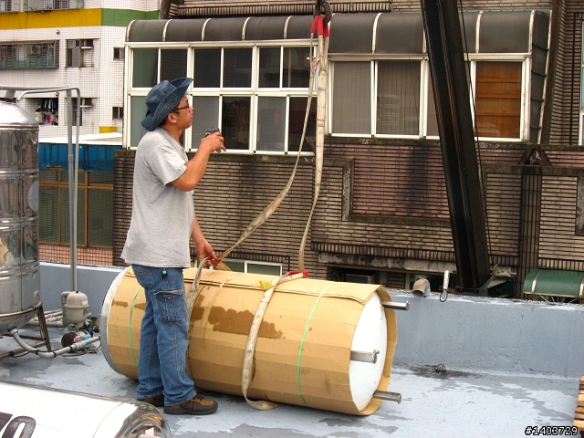 『新家開箱』耗電量低的上群熱泵熱水器安裝～圖多