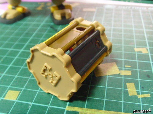 [作品分享] 紙箱戰機 LBX 002 迪庫