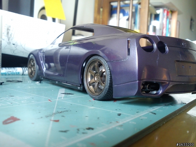 AOSHIMA Nissan GT-R35