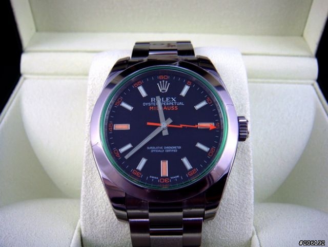 【開箱】Rolex  116400GV 綠玻璃 (圖多)