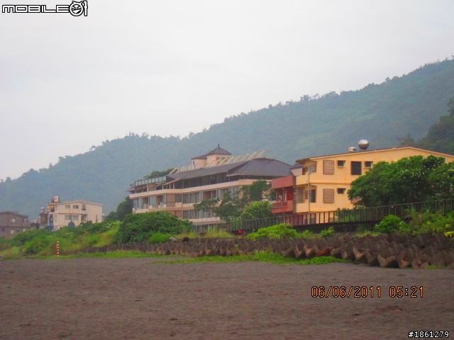 宜蘭外澳看日出。(大推:宜蘭頭城鎮大溪國小)。