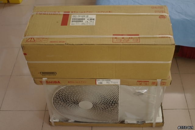 [開箱]坐船來的TOSHIBA RAS-281UDR 大清快/2011.06.17更新於1F