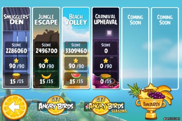angry birds RIO更新囉!!