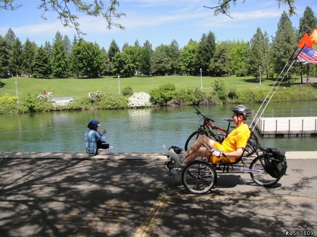 漫遊單車道Spokane River Centennial Trail~與女王騎車趣