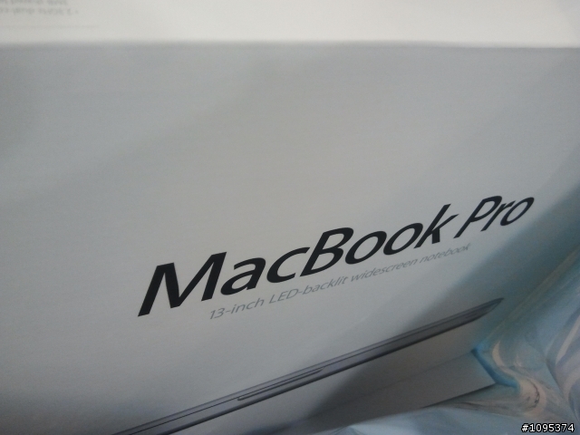 [開箱]還是選擇咬了一口蘋果 2011 Apple Macebook Pro 13"