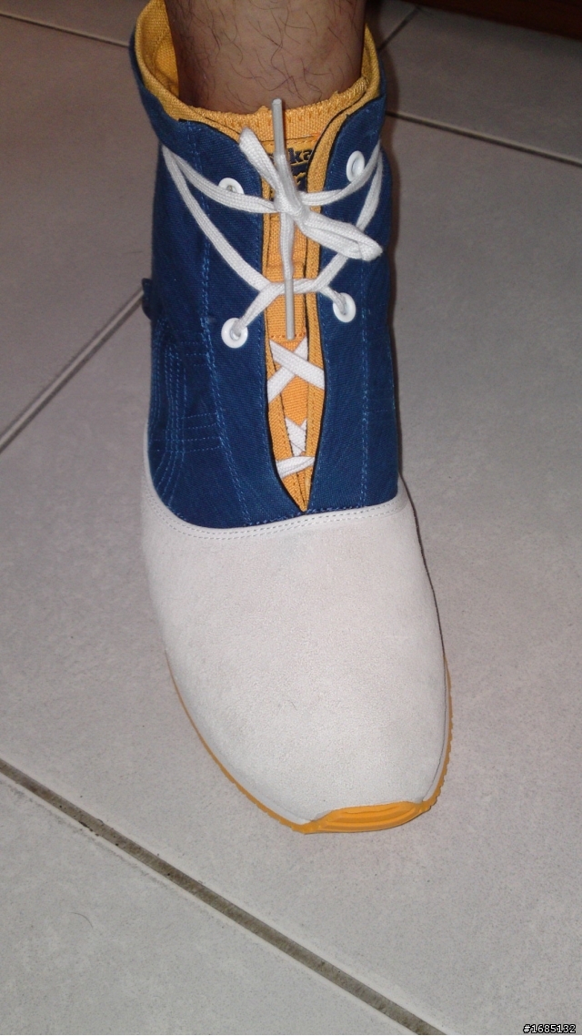 我的新鞋~Onitsuka Tiger~高筒多穿款~終於上手囉