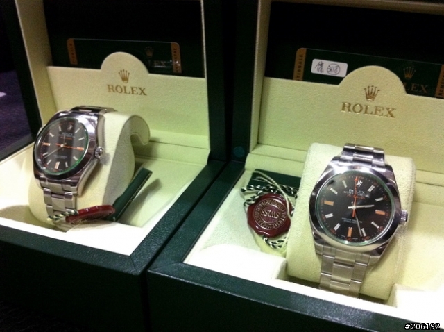 【開箱】Rolex  116400GV 綠玻璃 (圖多)