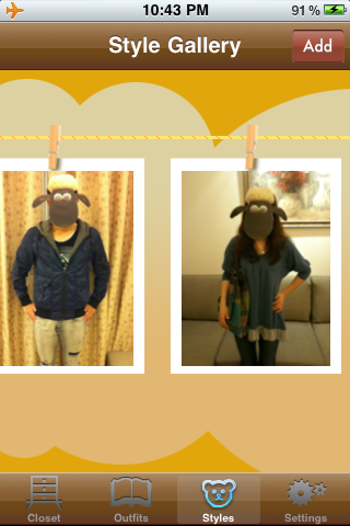 我的第一個iPhone app: MyLookBook lite 免費, 歡迎大家試用哦!