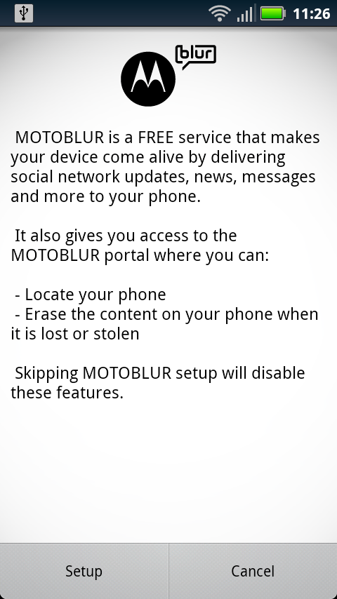 [Defy] android 2.3.3 with MotoBlur