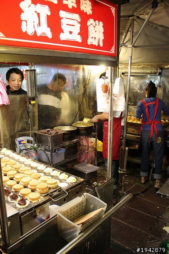 古早味紅豆餅 寧夏夜市