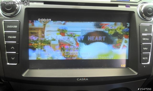 新馬三專用8"全觸控DVD主機開箱~~