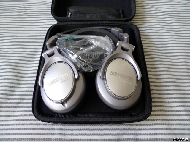 ［開箱］Shure SRH940 (煥然一新+閃亮亮的銀色)