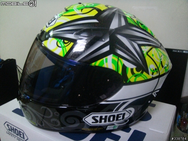 [開箱] SHOEI X-TWELVE ELIAS 可愛小楊桃