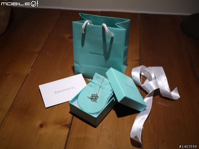 [不專業小開箱]送朋友的Tiffany & Co 項鍊