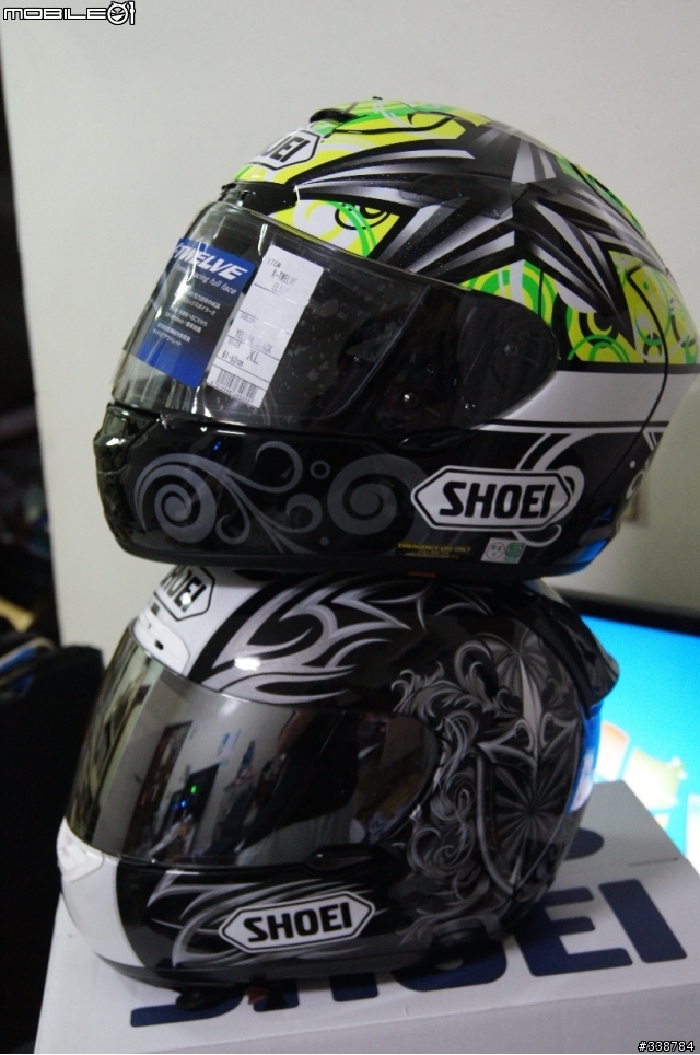 [開箱] SHOEI X-TWELVE ELIAS 可愛小楊桃