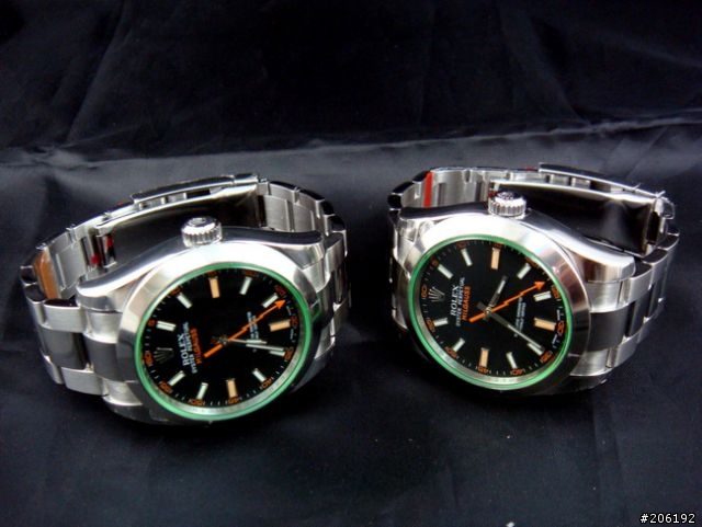 【開箱】Rolex  116400GV 綠玻璃 (圖多)