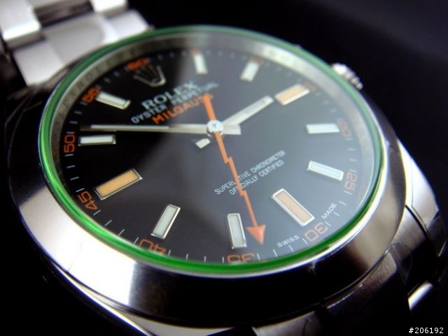 【開箱】Rolex  116400GV 綠玻璃 (圖多)