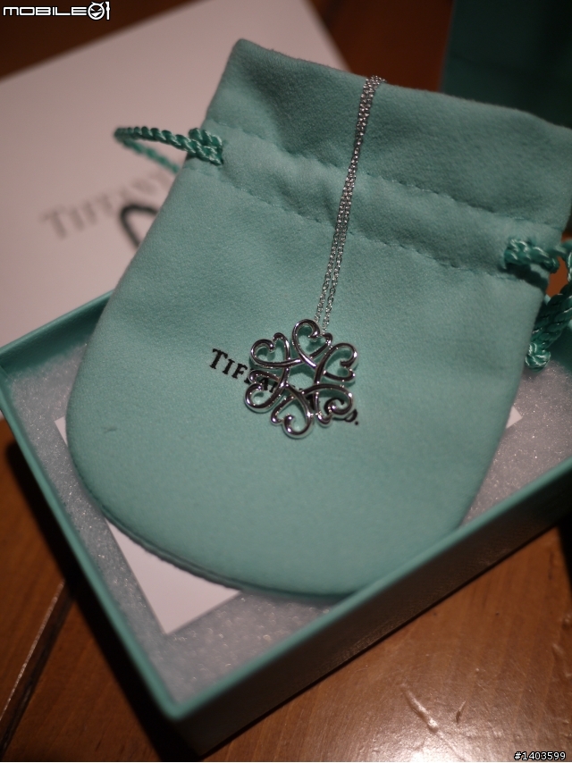 [不專業小開箱]送朋友的Tiffany & Co 項鍊