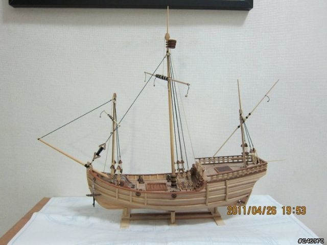 [分享]一圓造船夢，我的木質帆船Pinta號製作過程(圖多)