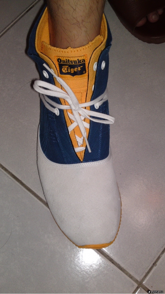 我的新鞋~Onitsuka Tiger~高筒多穿款~終於上手囉