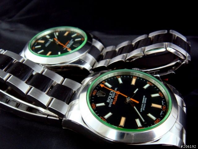 【開箱】Rolex  116400GV 綠玻璃 (圖多)