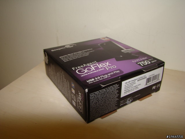 [開箱] Seagate GoFlex Pro 750G