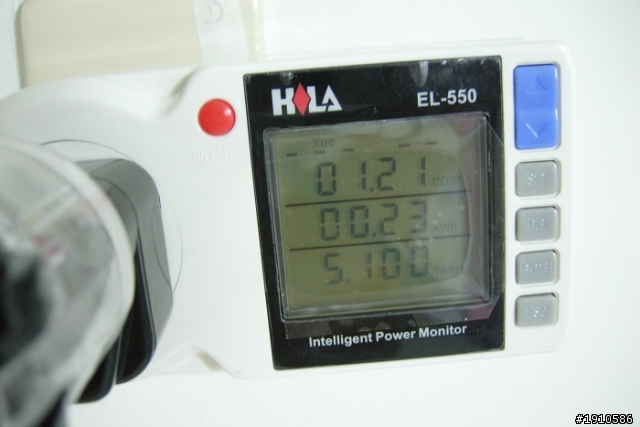 日立RAC-25JL冷氣電費測試 ( HOLA EL-550 )