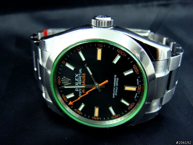 【開箱】Rolex  116400GV 綠玻璃 (圖多)