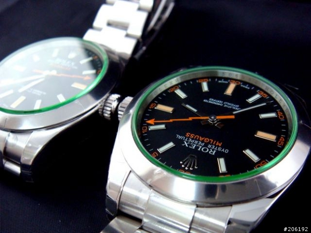 【開箱】Rolex  116400GV 綠玻璃 (圖多)