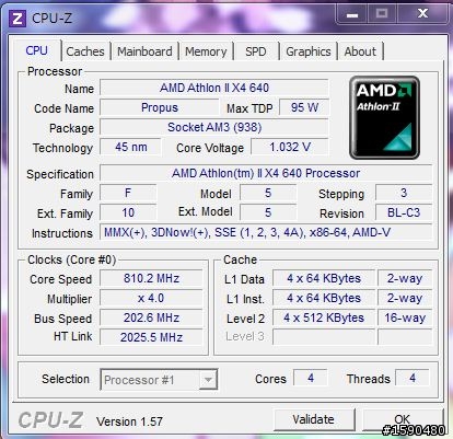 X4-640有開CnQ待機閒置電壓能低於1.0以下嗎?