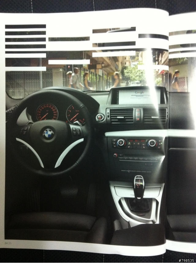 今天收到 BMW 1M 135I 118D 型錄