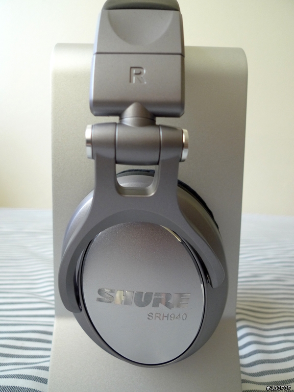 ［開箱］Shure SRH940 (煥然一新+閃亮亮的銀色)