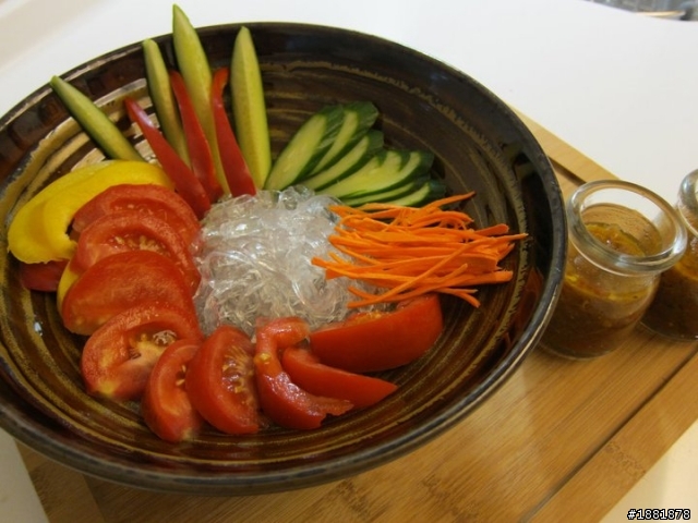 夏天該減肥了～寒天藻義式油醋沙拉