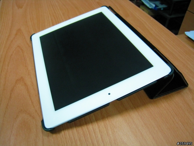 【開箱分享】美國道地的硬派潮流精神 - Ed Hardy iPad 2 Smart Case 牛皮保護套