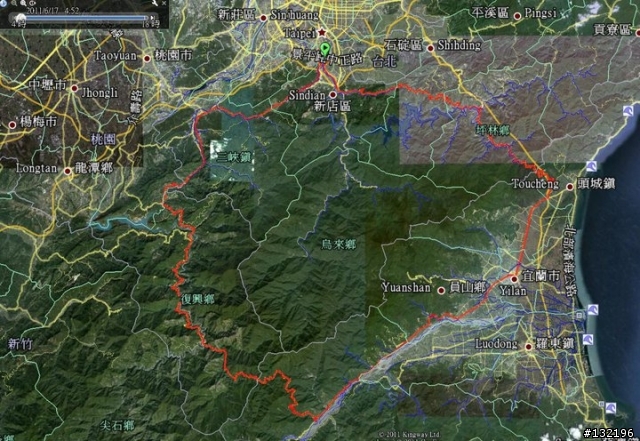 一日雙北  繞個230KM的圈圈.. 完整路線紀錄