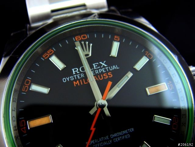 【開箱】Rolex  116400GV 綠玻璃 (圖多)